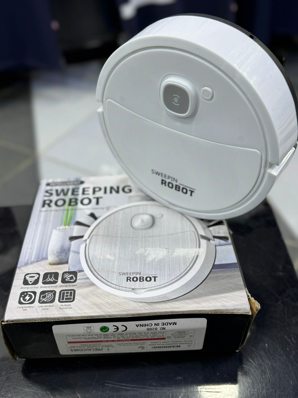 روبوت كنس ذكي للتنظيف اليومي السريع